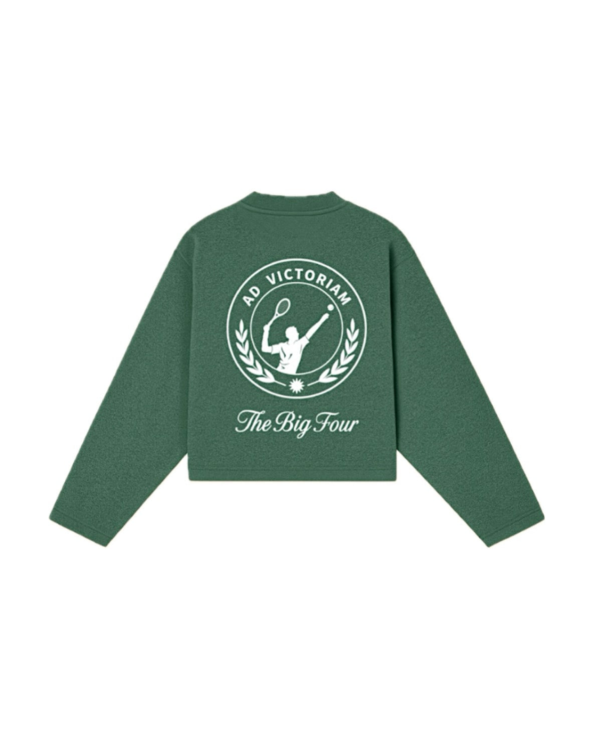 Court Elegance Green Hoodie