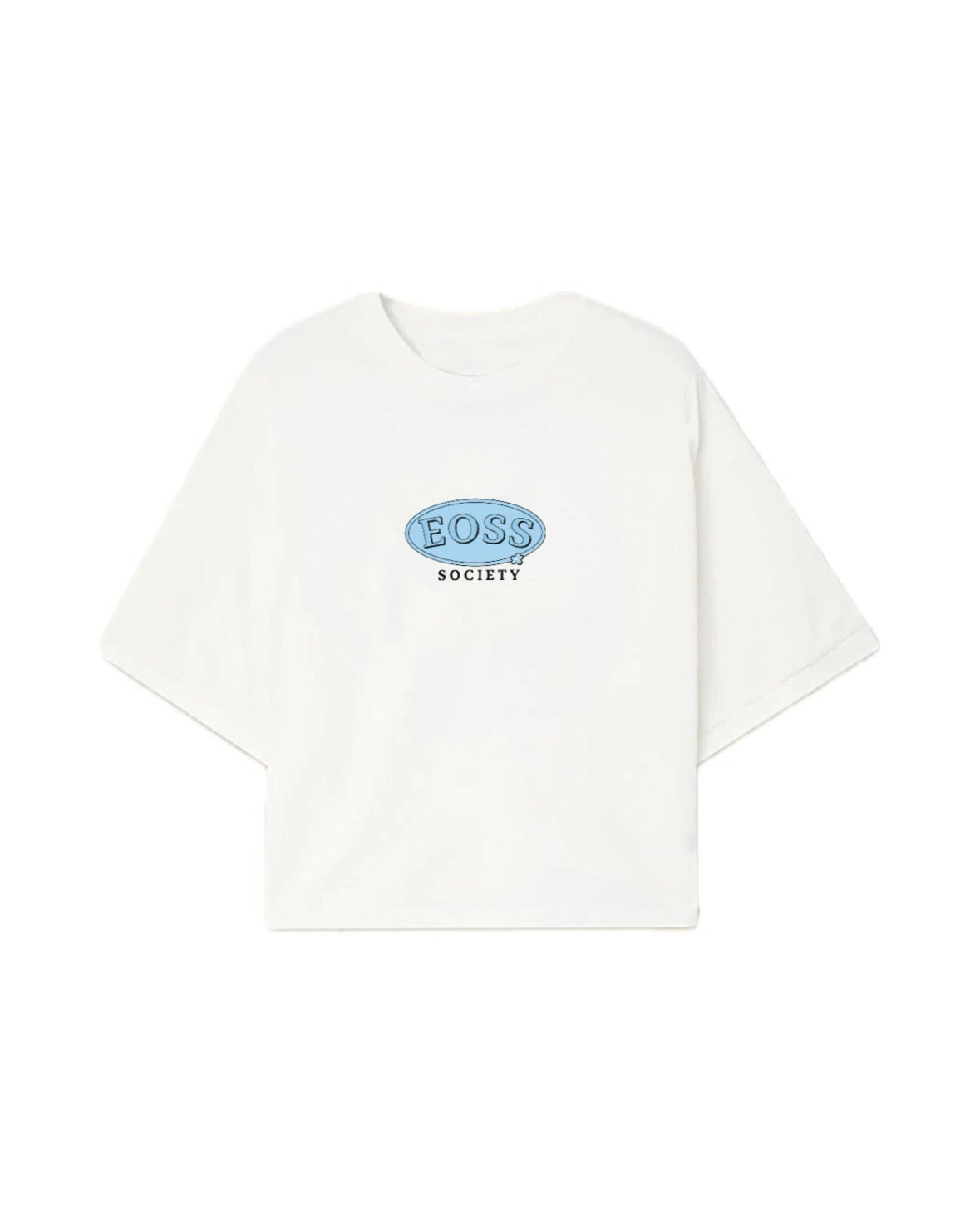 Royal White Tee
