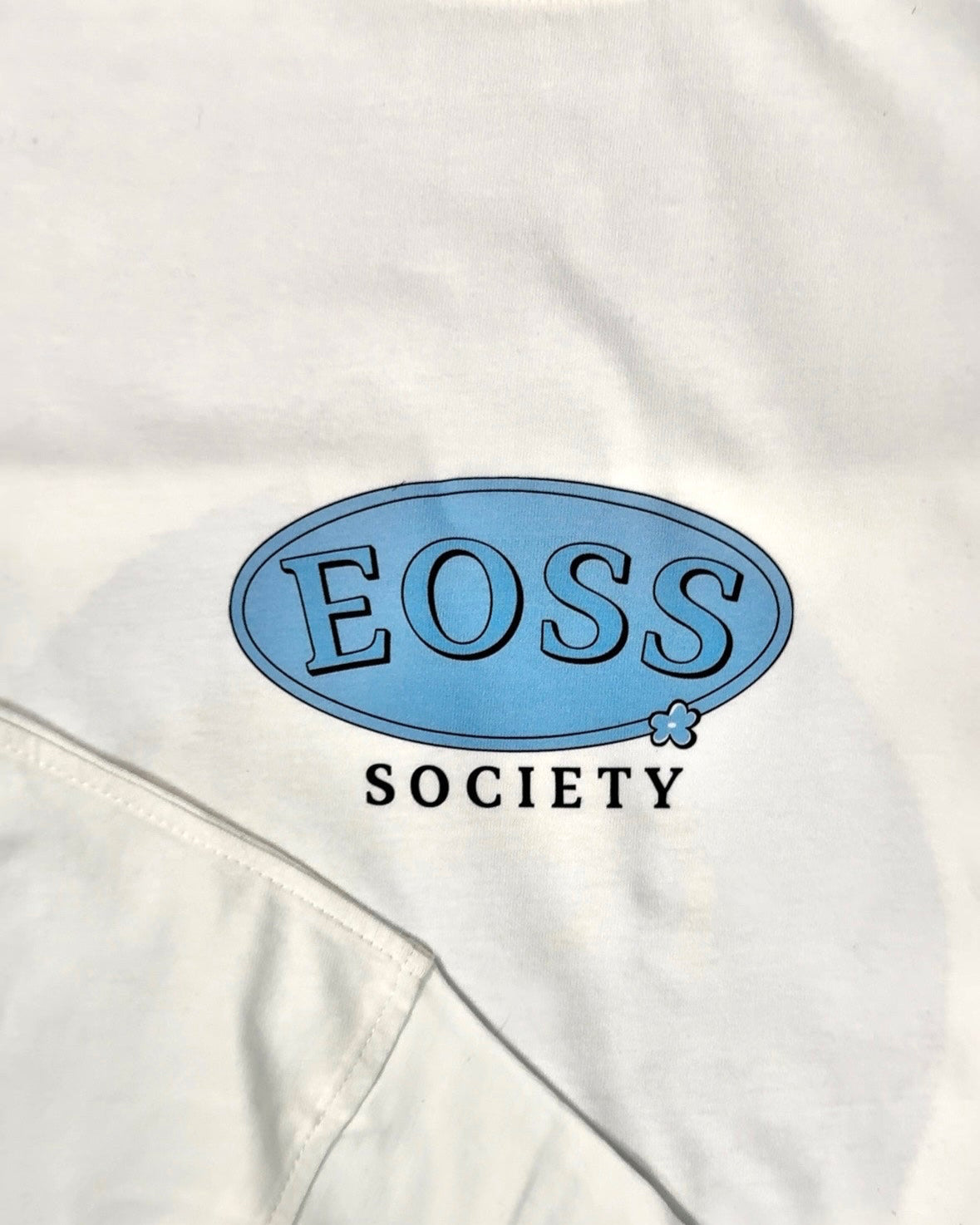 Royal White Tee